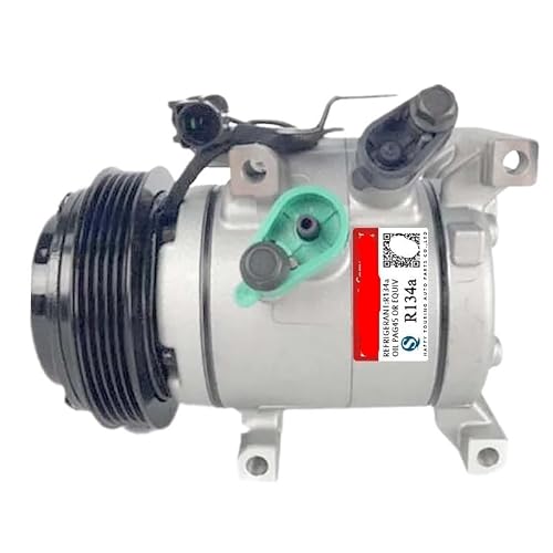 Car AC Compressor Replacement, Compatible For KIA， AC Compressor 9520076KA0 95200-76KA1 97701-B4000 F500-9ADCA-02 F500-QADAA-03 97701B9000