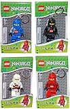 Lego Ninjago White Ninja Flash Light Figure Key Chain