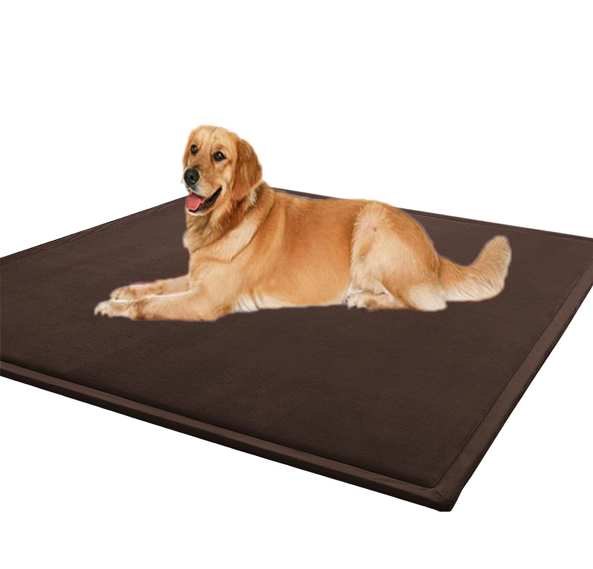 Tapis pour chien de grande taille moelleux tapis lavable antidérapant