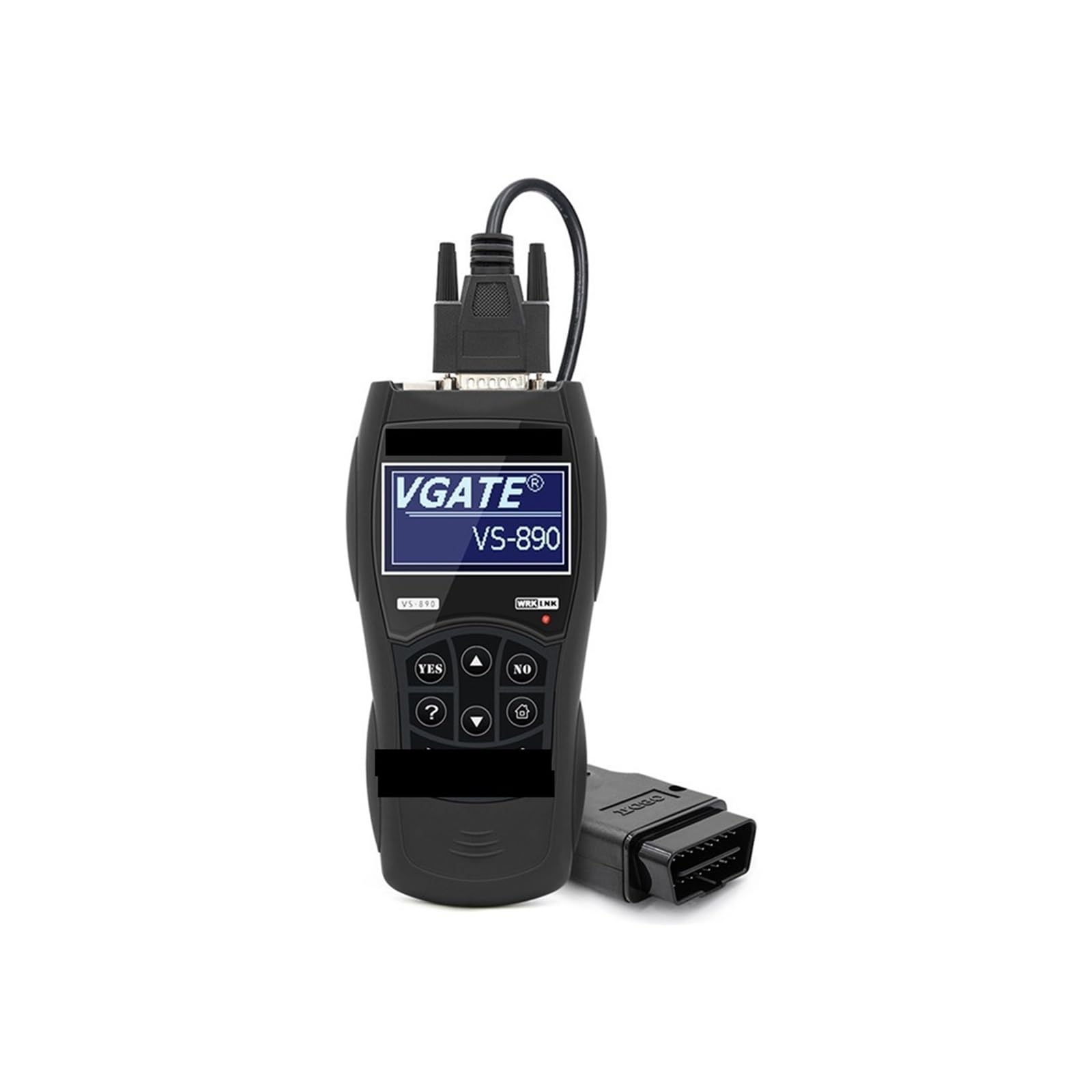 VS890 OBD 2 Czytnik kodów błędów silnika Analizator VS-890 OBDII Narzędzie diagnostyczne skanera samochodowego Wielojęzyczne,Kompleksowa diagnostyka