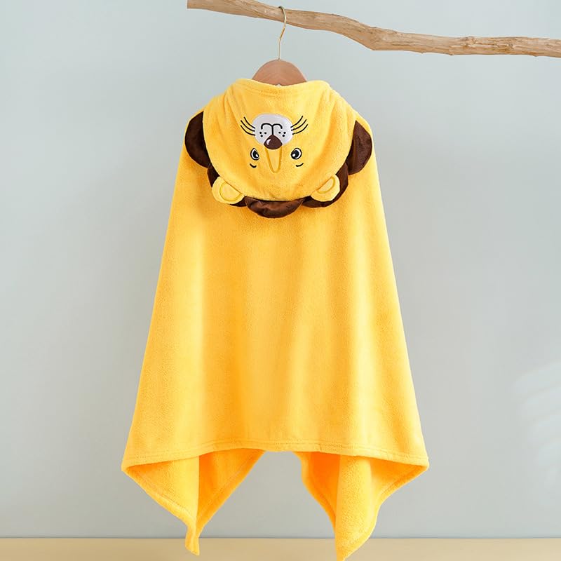 Miniatura 8 de ROMASA Toalla de baño para bebé, toalla con capucha ultra suave, altamente absorbente, manta para niños pequeños, regalos de ducha para niños