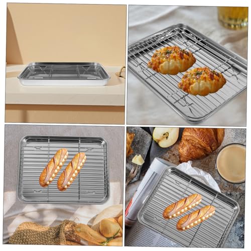Plaque de cuisson en acier inoxydable haute température pour rôtissage durable - 5
