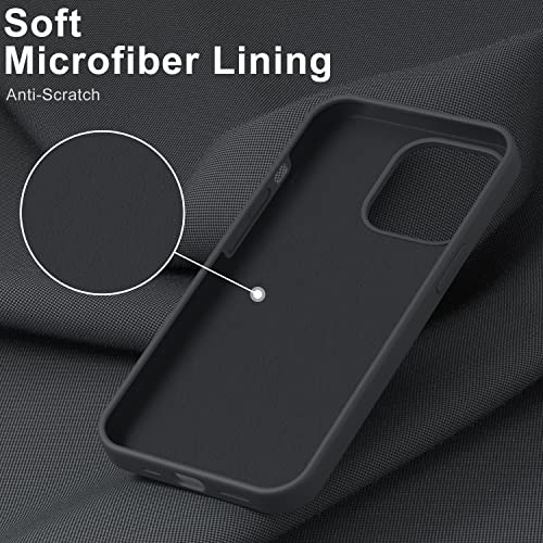 Coque iPhone DD Pro silicone liquide gris foncé DEENAKIN