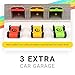 TOP BRIGHT Car Ramp Toys, Race Track Car Toy for Toddler Age 2-4 Year Old Boy with 4 Cars, Parking Lot & Gas Station, Toddler Toys for 2 Year Old Boy Toys, for 3 Year Old Boy