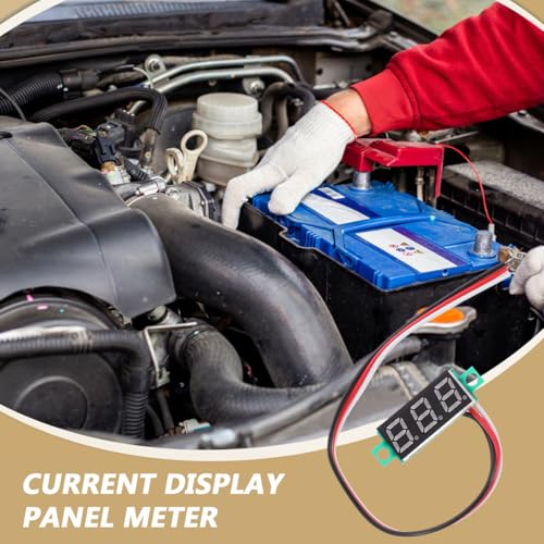 OSALADI 3stücke Amperemeter DC4-30V 0-10A aktuelle Anzeigetafel Meter LED-Digital-Amperemeter-Board-Modul Mini Plattentisch