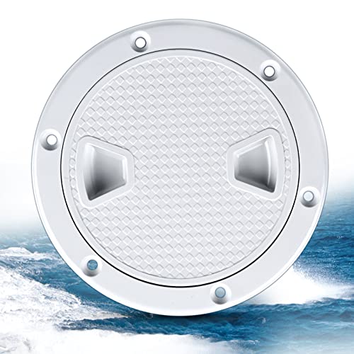 White Water Marine Boat Plastic 7-Slotted Louvered Ventilator (58829B - Black)