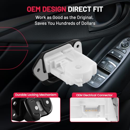 Image of SYERAL Power Door Lock Actuator Rear Tailgate Trunk Compatible with Nissan Murano 2005-2007, Versa 2007 Replaces 90502-CA00C 90502CA00C 90502-EN000 90502EN000 90502-ZN90A 90502ZN90A