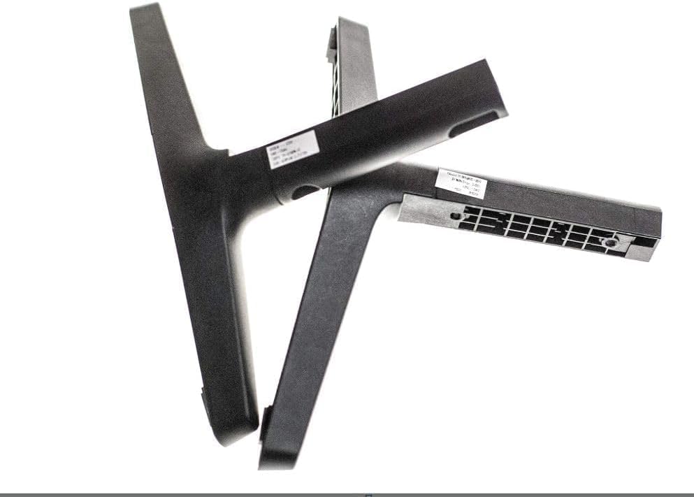 Factory Part - Legs Base Stands - Compatible with Samsung Smart TV Models: UN49NU6300FXZA, UN50TU8300FXZA, UN55TU8300FXZA, UN55NU6080FXZA and UN55UR7100FXZA (Screws Included).