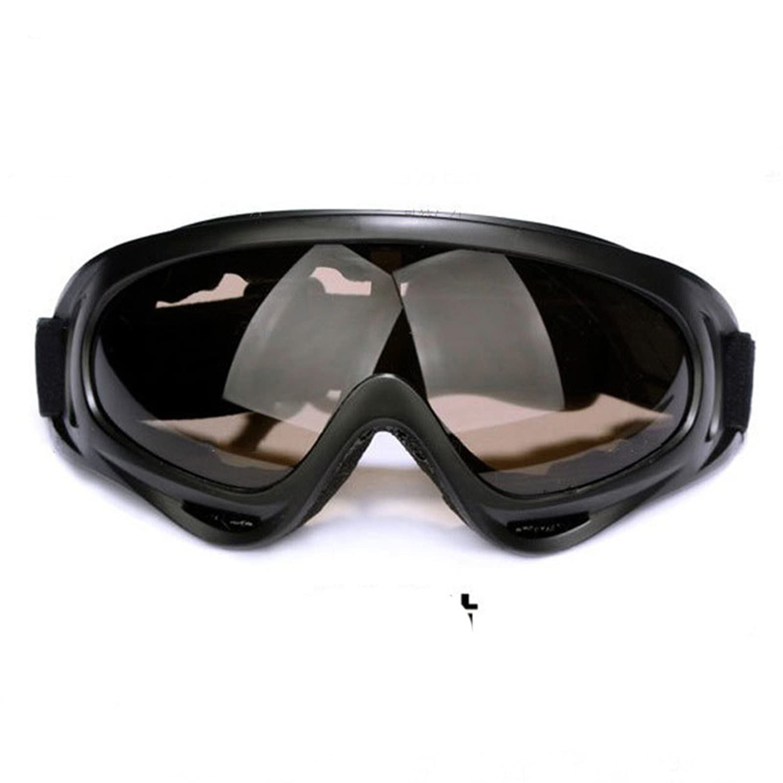DieffematicHXJ Gogle narciarskie Full-piece Goggles Sports Outdoor Ski Riding Goggles Folding Goggles (Color : Red)