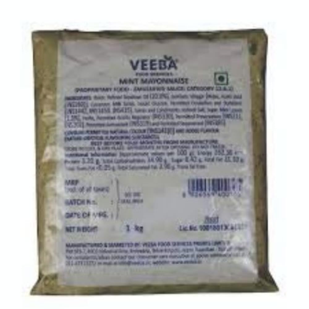 Veeba Mint Mayonnaise 1kg (B084G6XX75) Amazon Price History, Amazon Price Tracker