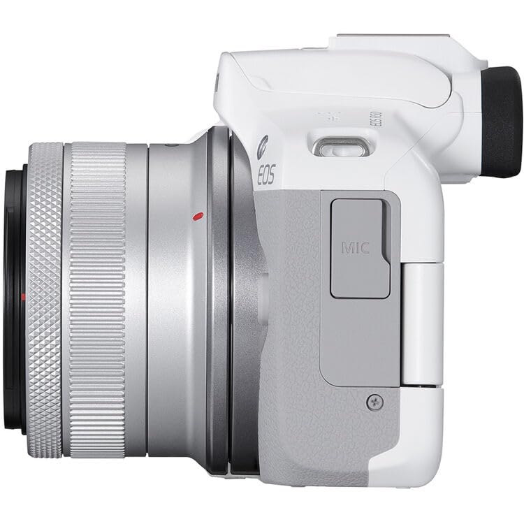 Image of Canon EOS R50 Mirrorless Camera with 18-45mm Lens Bundle | 24.2MP APS-C Sensor, Dual Pixel CMOS AF II & 4K Video | Great for Beginners & Everyday Photography (5812C012) + 64GB Card + Bag + More