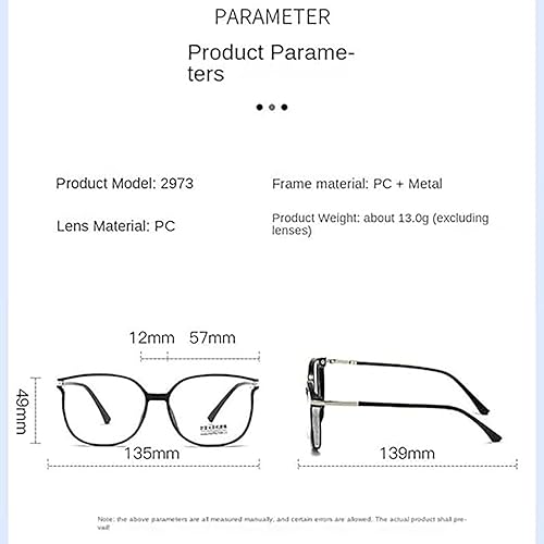 Miniatura 2 de Glassith Gafas de lectura Glassesith para mujer, portátiles, a la moda, anti-luz azul