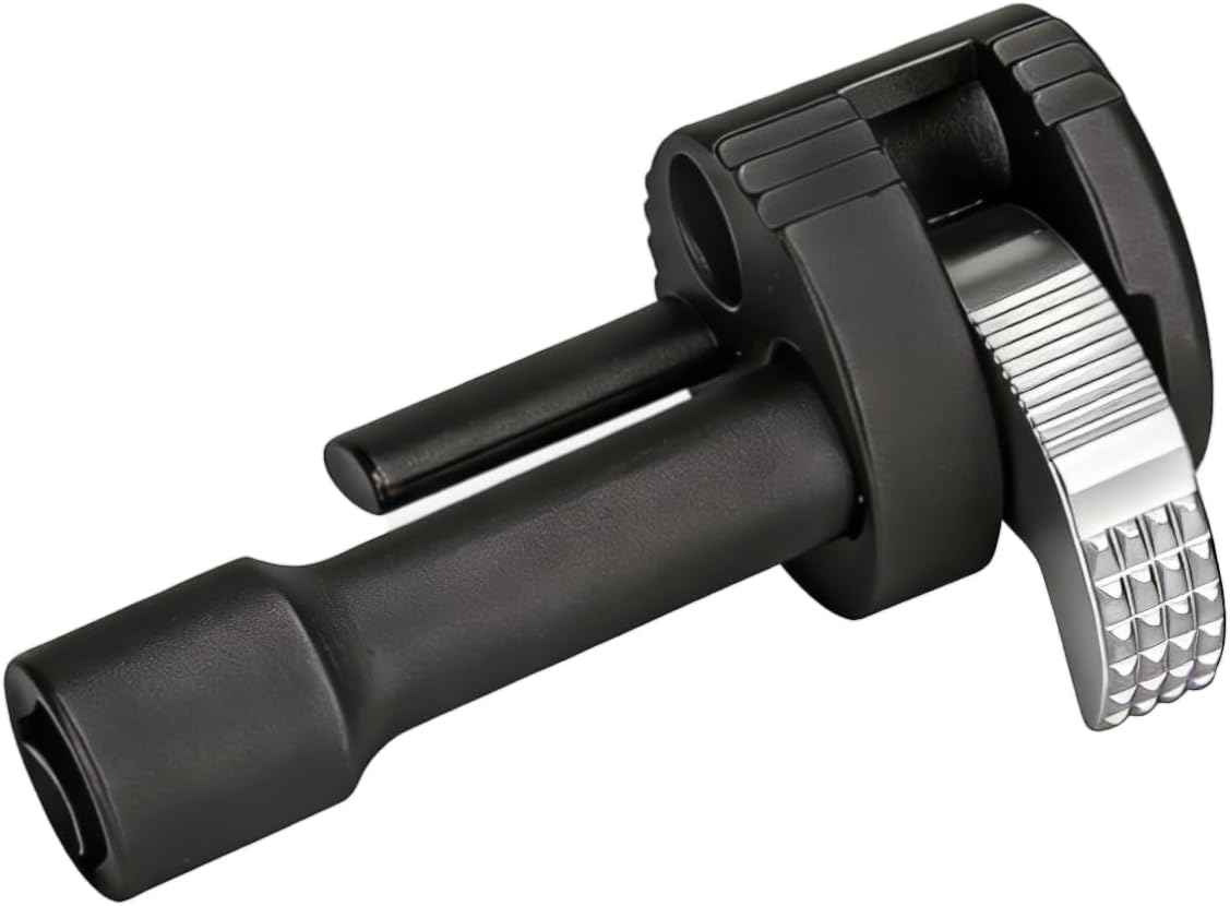 Tub drain removal tool, Remove the damaged, corroded or rusted drainage extractor, applicable to 3/8-inch ratchet wrench - sliver