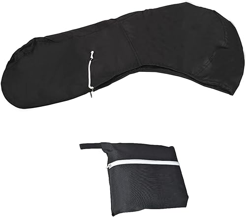 Cubiertas para motor de barco, cubierta completa para motor fuera de borda con tela Oxford 600D resistente, revestimiento de PVC extra, cubiertas de