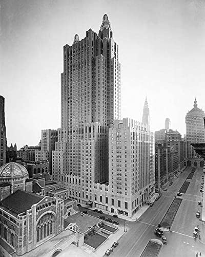 Waldorf Astoria Hotel, New York City 1930s 11x14 Photograph Photo Print