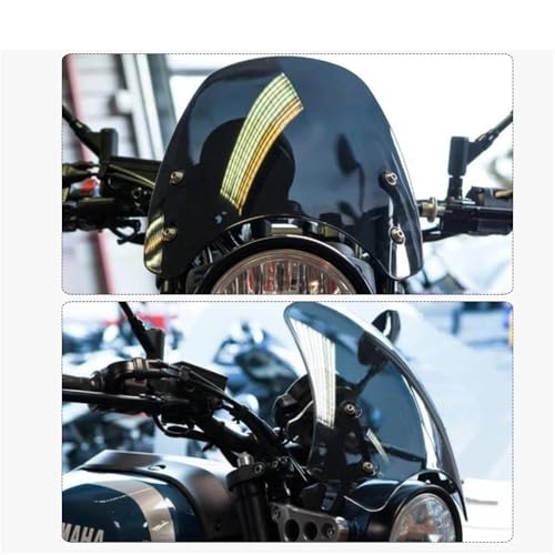 Pare-brise XSR 900 deflecteur de vent moto pour vos balades et sorties du week-end - 6