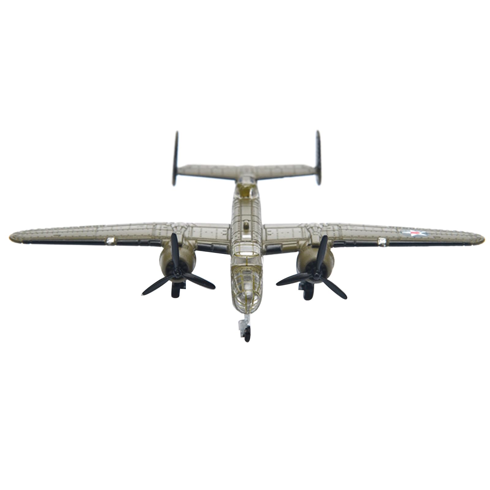 Amazon | 1:200 米国 B-25 ミッチェル爆撃機モデル 合金製 高精度戦闘 