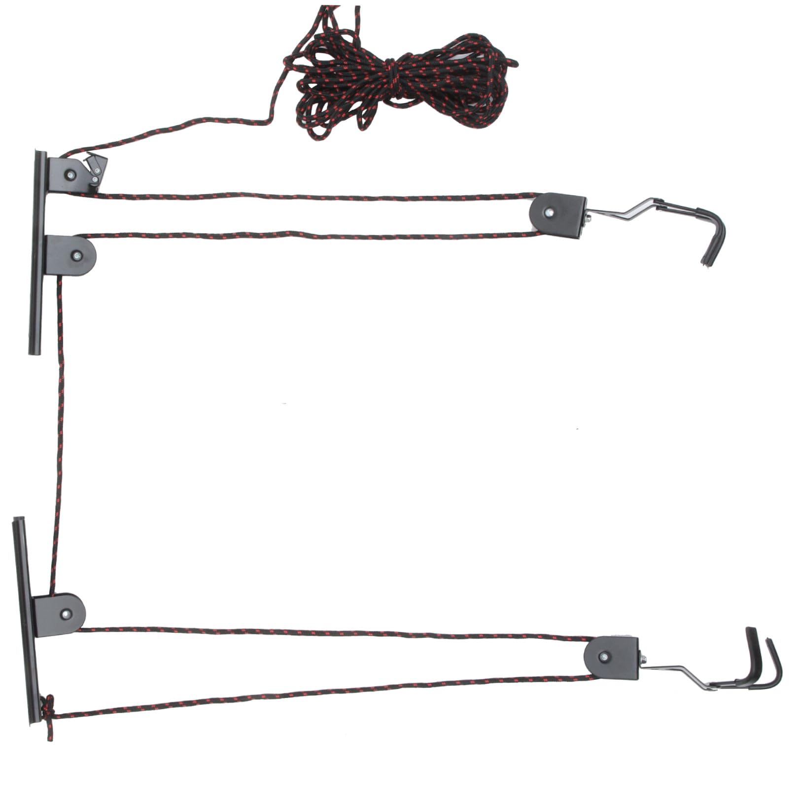 Healeved Soporte Bicicleta Pared de Entusiastas del Ciclismo Color Aleatorio Negro de Acero y Abs Ligero con Superficie Lisa para Colgar Bicicletas en Garaje Interior