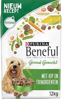Purina Beneful 12338408 Sucha Karma dla Psów z Kurczakiem i Warzywami, 12kg
