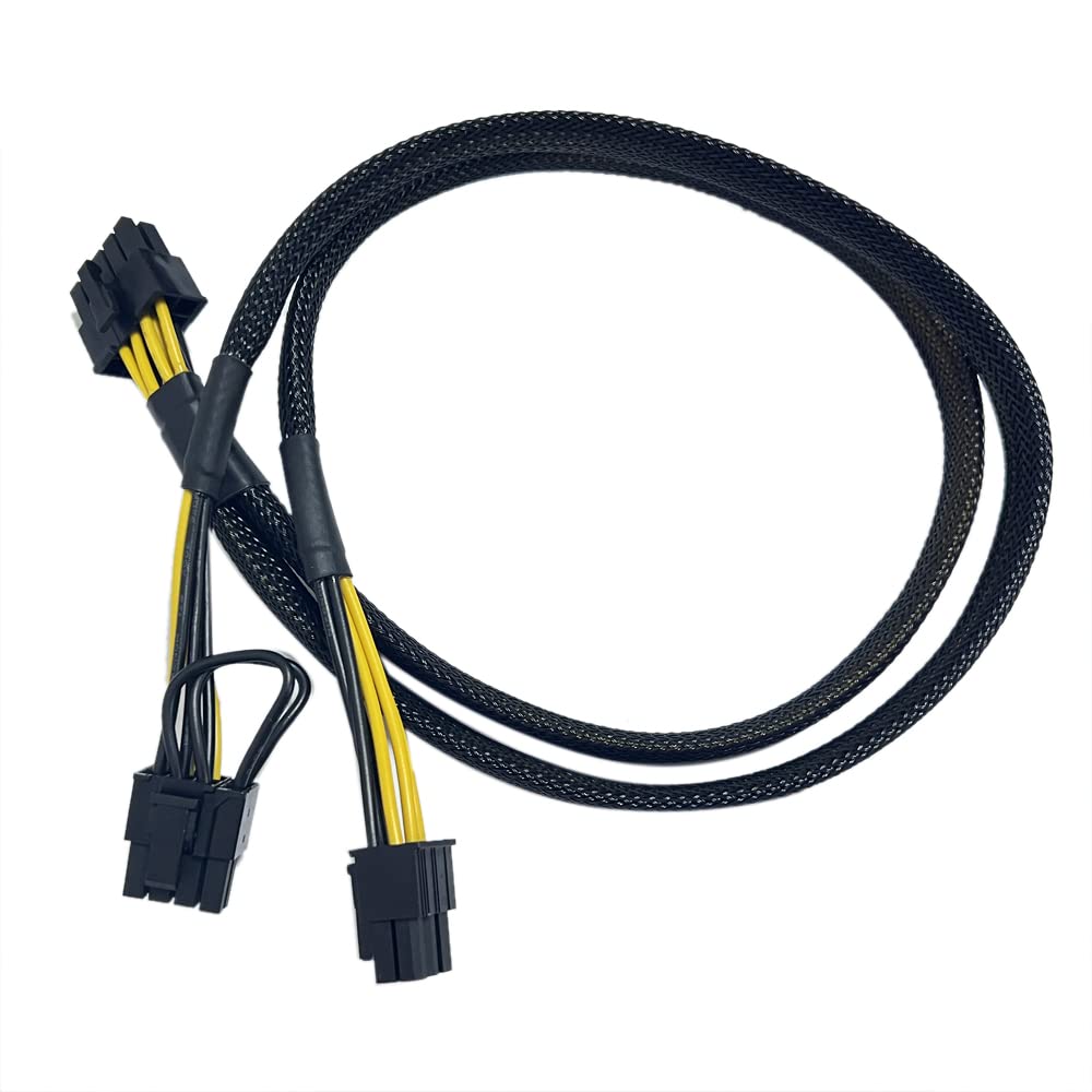 Gintai 10-biegunowy kabel sieciowy do 8 + 6-biegunowy zamiennik do Dell Precision 5820 i GPU 50 cm
