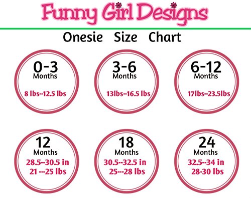 Funny Girl Designs Personalized Embroidered Baby Boys BASEBALL Bodysuit With Your CUSTOM NAME (Short Sleeve, 0-3 Months)