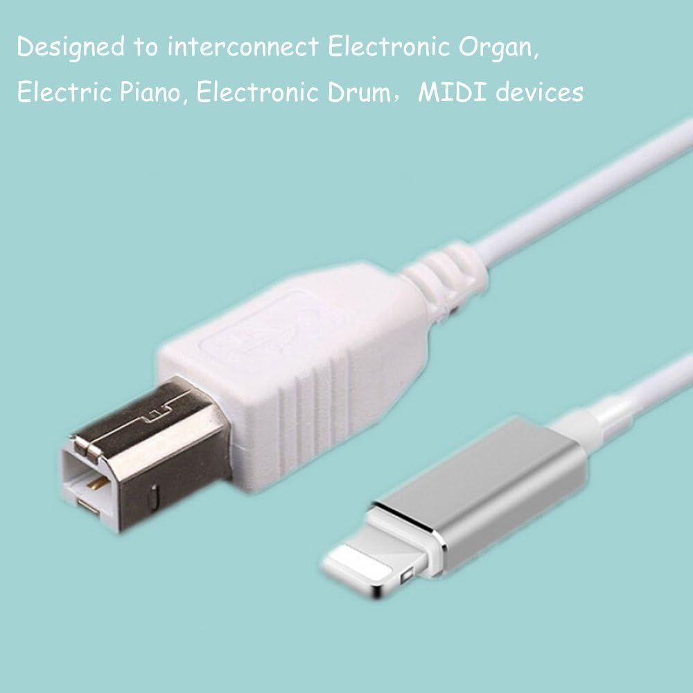 Amazon.co.jp: Lightning to USB 2.0ケーブルタイプB接続ケーブル