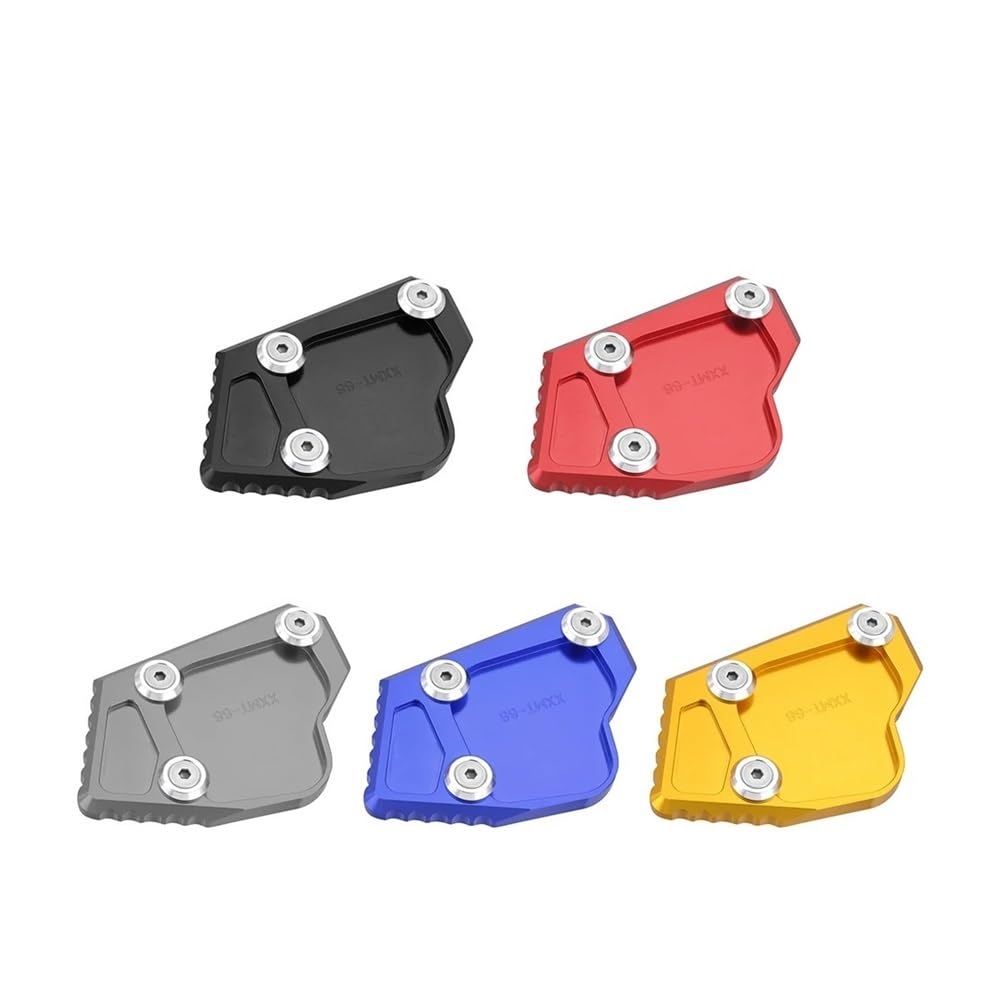 Cavalletto Moto Laterale Per B&M&W K1600GTL K 1600GTL K 1600 GTL K1600 GTL 2011-2015 Moto Cavalletto Laterale Pad Piastra Cavalletto Ingranditore Supporto Di Estensione(Black Kick stand)