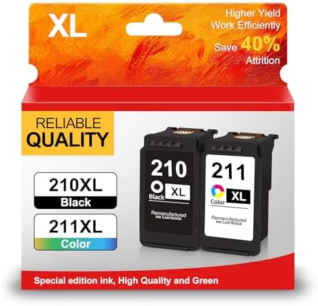 Amazon.com: PG-210XL/CL-211XL Ink Cartridges Combo Pack Replacement for ...