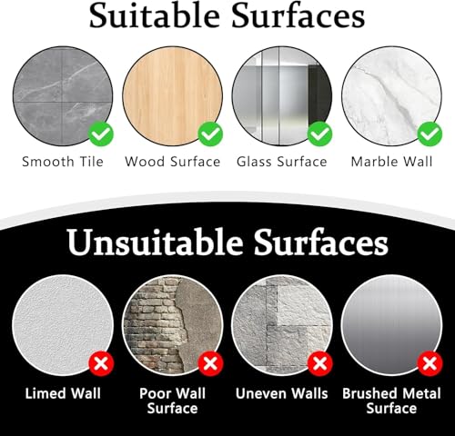 Image of REWOP Adhesive Wall Hooks for Heavy Items Stainless Steel, PVC, ABS Nail Free Seamless Adhesive Non-Trace No Drilling Installation Hanging, Waterproof Screws Wall Hook (U Shape Hooks, 20)