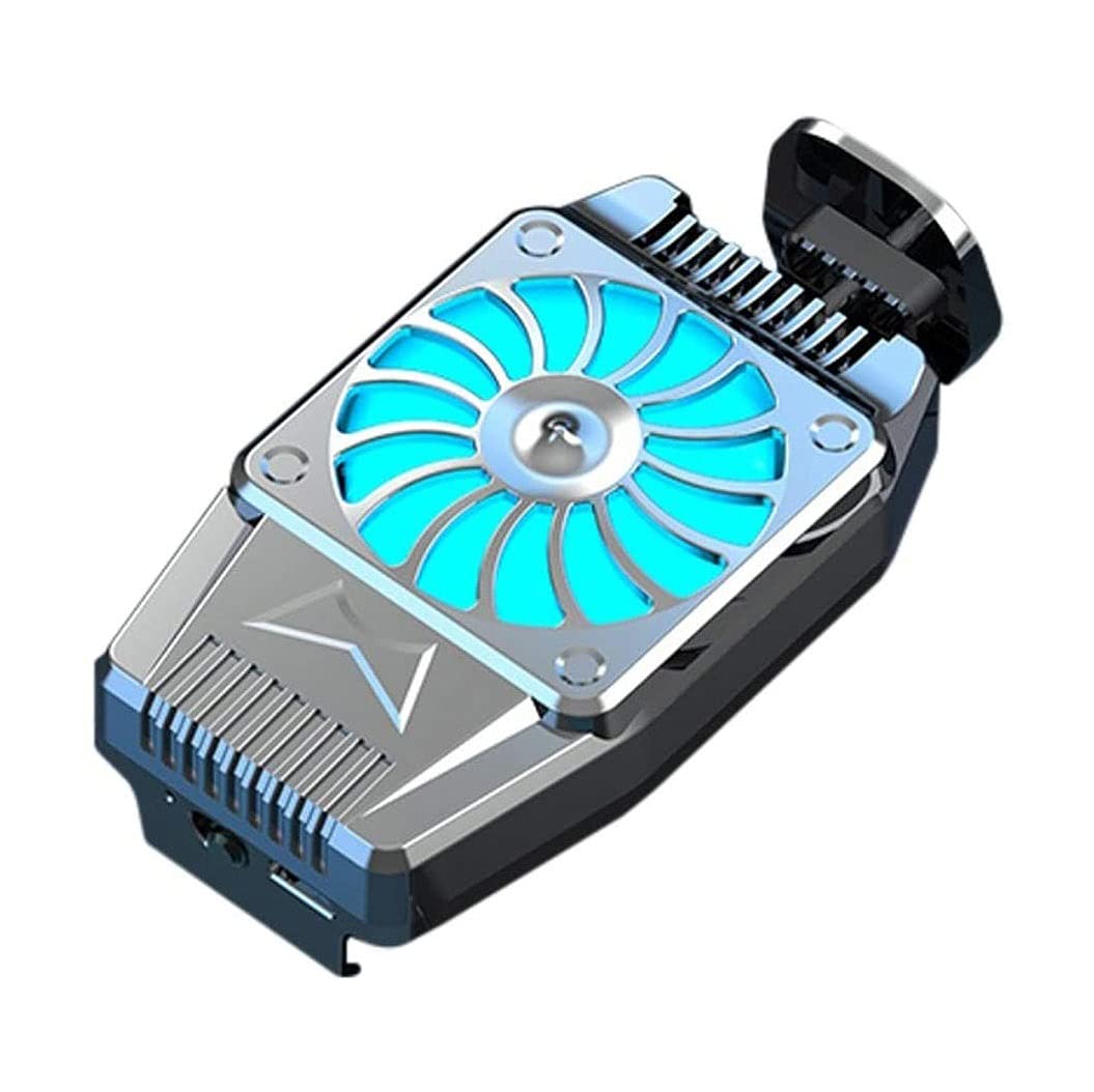 Radiador del Ventilador del teléfono móvil Que enfría el Soporte del Soporte del Soporte para la Tableta del teléfono Inteligente Portátil Universal