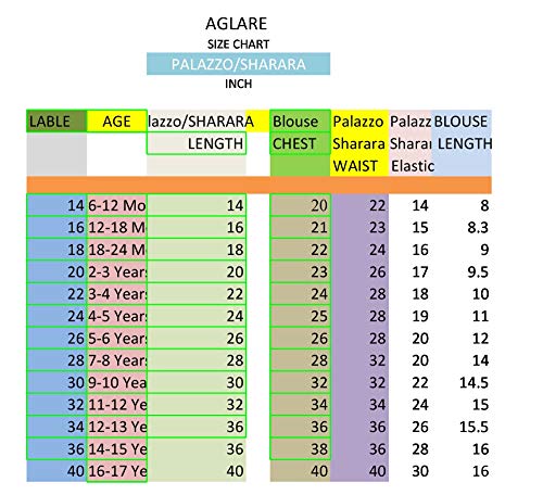 Image of Aglare Girl's Net Readymade Lehenga Choli
