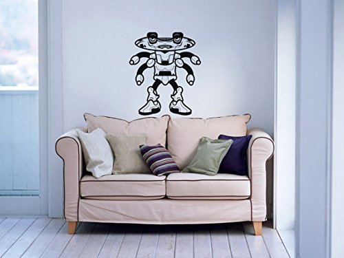 Vinyl Decal Mural Sticker Robot Monster Children Boy Girl Kids Room Nursery Sv4990