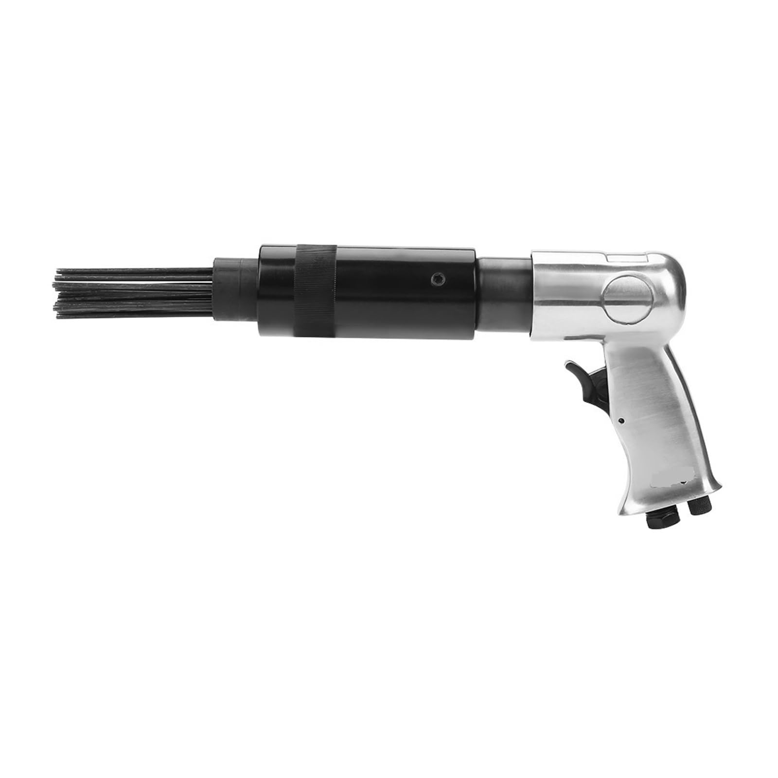 Air Hammer Air Pneumatic 19 Needle Scaler Grip Rust Paint Slag Corrosion Removing Deburring Tool