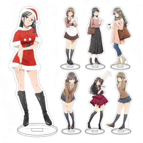 青春ブタ野郎 グッズ 青春ブタ野郎はサンタクロースの夢を見ない アクリルスタンド 桜島麻衣 コスプレ小物 装飾小道具 かわいい アニメグッズ 飾り 萌えグッズ 萌えアクリルスタンド 誕生日 贈り物 バッグ プレゼント 台座付き 装飾品 可愛い [非公式] (単品1) [並行輸入品]のサムネイル