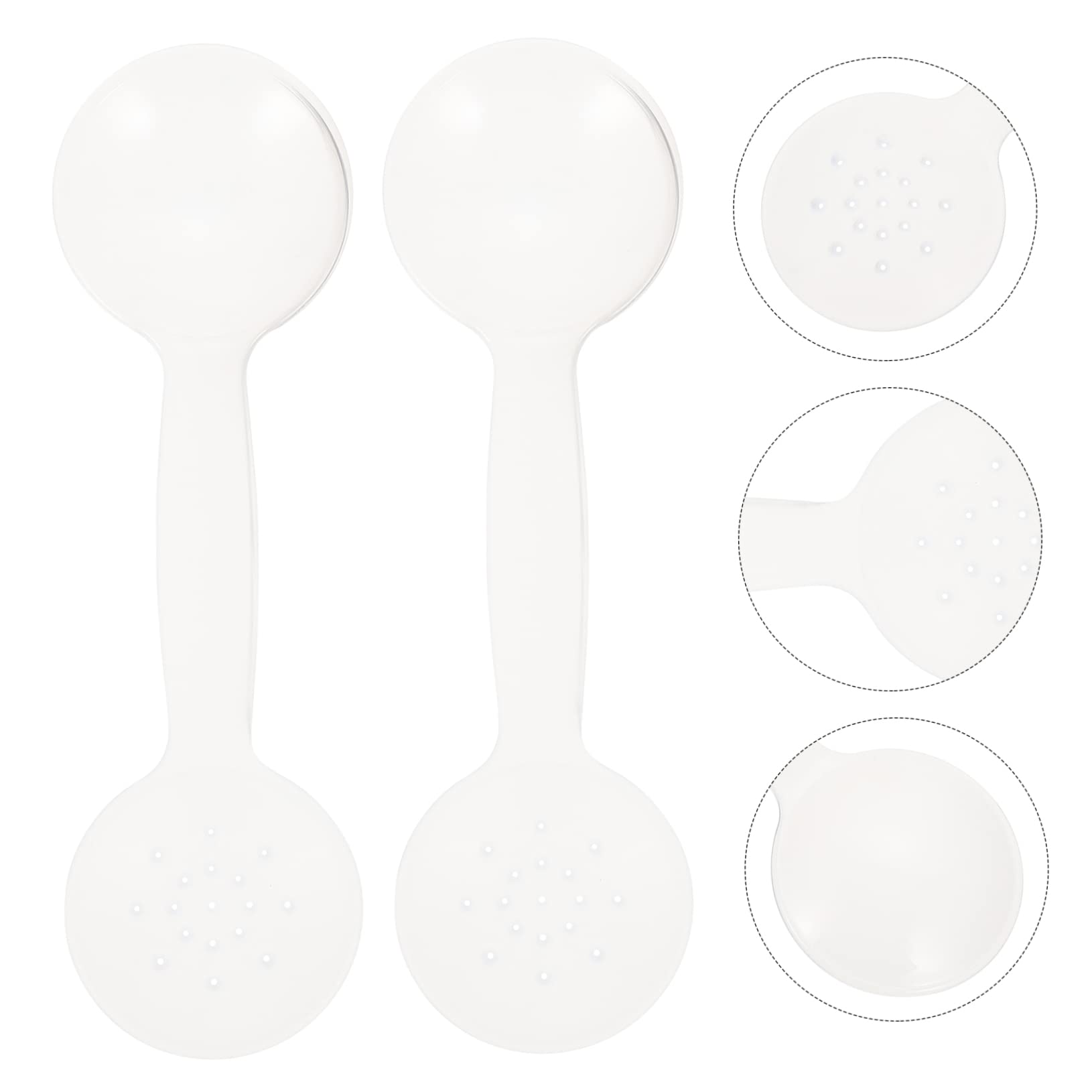 FOMIYES 8 Pcs Optometry Eye Shield Pocket Magnifier Lens Smart Glasses Under Eye Patches Eye Masks Skincare Magnifying Clear Glasses Sunglasses Eye Patches for Ultra Eyes LED White Pp