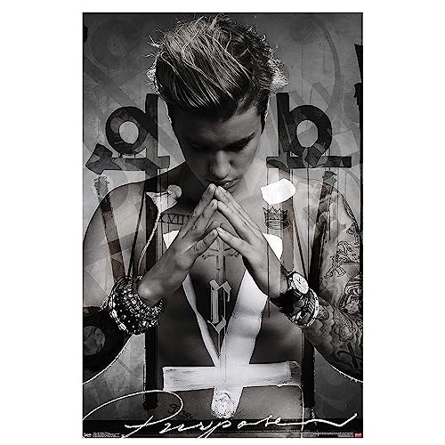 Trends International Justin Bieber Purpose Wall Poster 22.375' x 34'