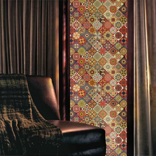 Vinilo decorativo para ventana Boho Brown 40x300 cm miniatura 2
