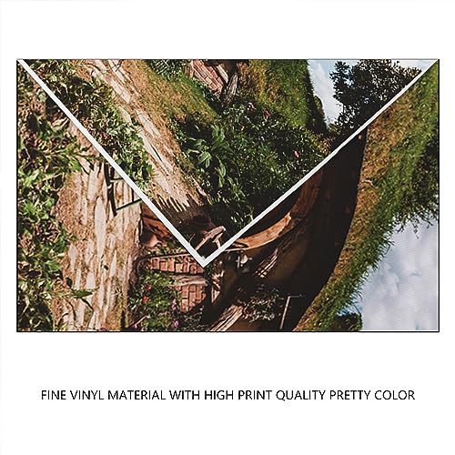 YongFoto 3x2m Building Vinyl Photography Backdrop Cultural Architecture Famous Hobbit Door In New Zealand Background Lover wedding Date Money Moon Portrait Photo Props - Image 4