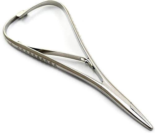 Vista 128 de MEDSPO Pinzas profesionales Bloqueo de soporte de aguja quirúrgica ortoquirúrgica médica dental Restaurador de sutura veterinaria Alicates