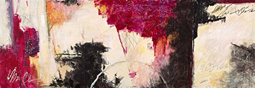 AFFICHE sur TOILE ENCADRÉ Passion Chaz Olin tableau triptyque format panoramique 49x142 cm