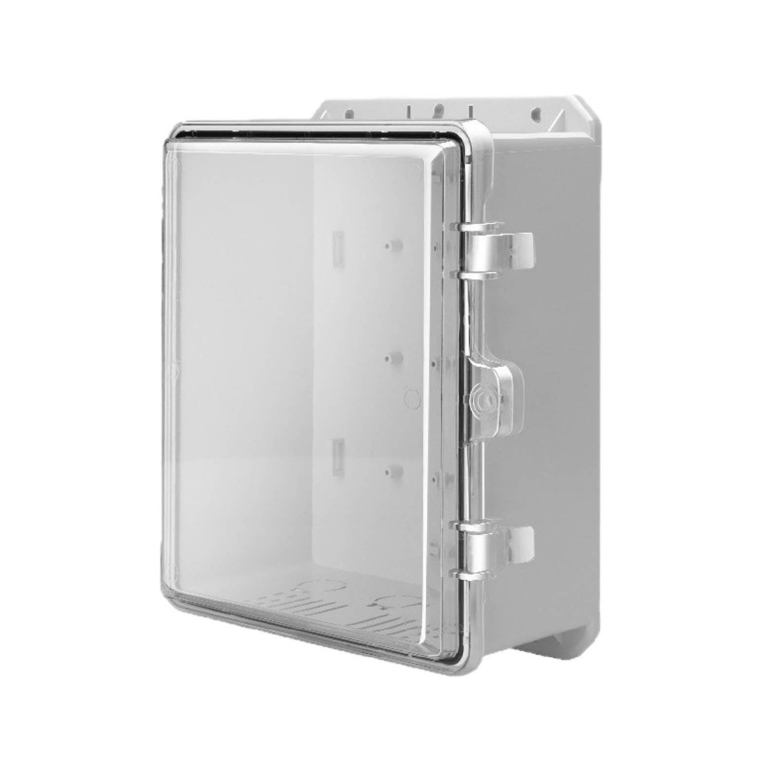 CALANDIS Junction Box with Mounting Plate Weatherproof Waterproof Box with Hinged Door Rectangular for Electricians, Hobbyists-image-16