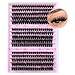 Volume Lash Extension Mink Thick Cluster Eyelash Extensions 10-18mm Lash Clusters Individual Lash Extensions DIY Clusters Lashes Extension at Home by Focipeysa (300pcs-70P+80P+90P 10-18mm)