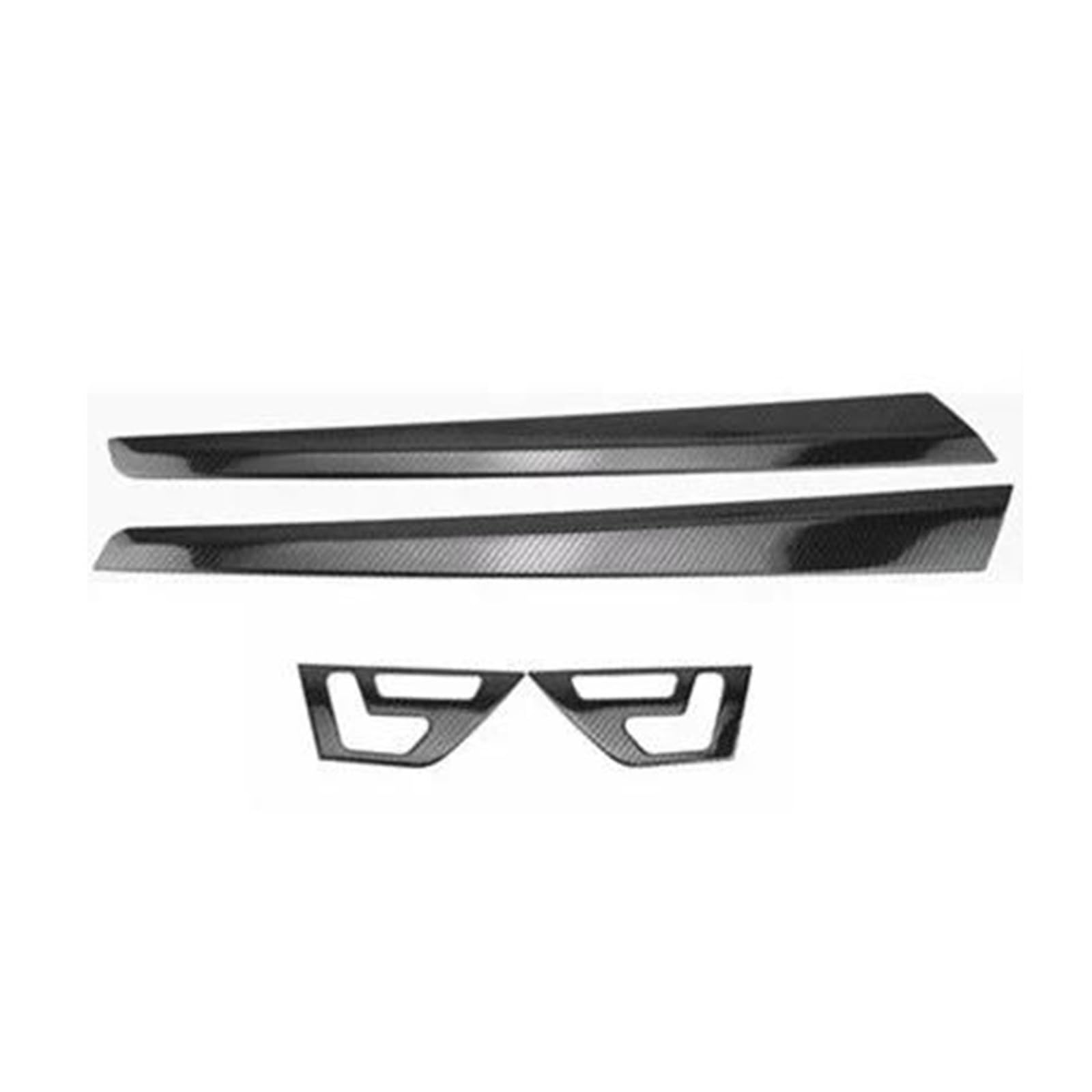 Auto Styling Zierleisten Carbon/Silber Auto Tür Panel Trim Streifen Für Mercedes Für Benz E Klasse Coupe W207 C207 W20 E200 E260 E300 2009-2013 Auto Innenraum(Shape A)