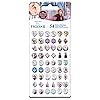 CRAZE 22184 Stickers EARRINGS FROZEN 2 zelfklevende oorbellen voor kinderen, kindersieraden, sieraden, verschillende…