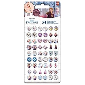 CRAZE 22184 Stickers EARRINGS FROZEN 2 zelfklevende oorbellen voor kinderen, kindersieraden, sieraden, verschillende…