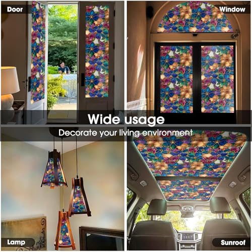 Vinilo decorativo para ventana vidrio 15.7x118 in miniatura 5