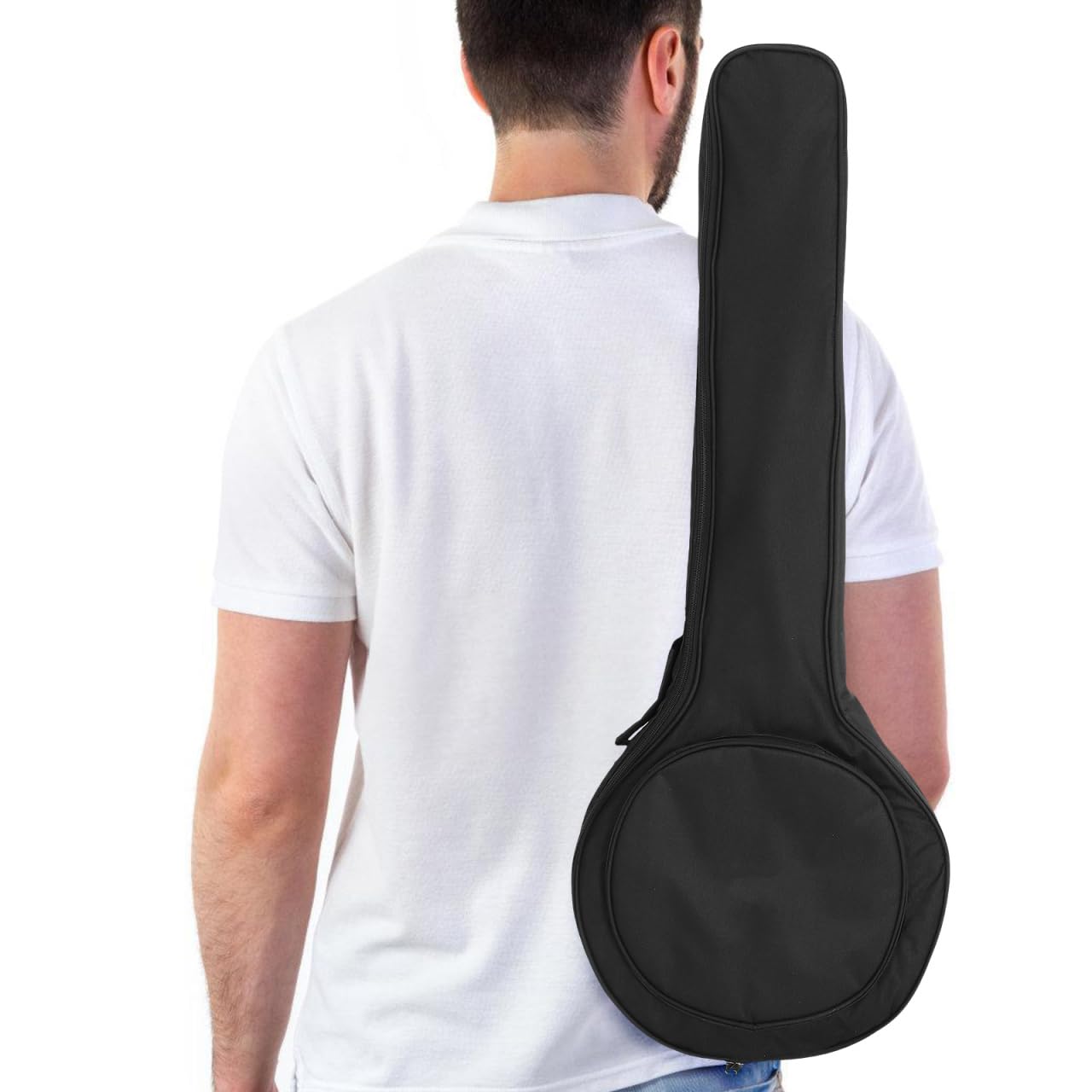 ibasenice Banjo Épaissi Oxford Étui De Protection Pour Banjo À Cinq Cordes De Transport Portable Et Léger Pour Musiciens