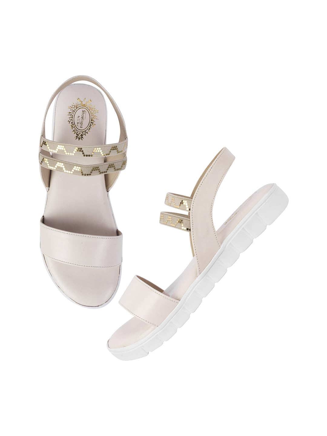 Shoetopia Womens SND-2266 Flat Sandal-9 Kids UK (SND-2266-Cream)-EU42 (B0D14CHF8Y) Amazon Price History, Amazon Price Tracker