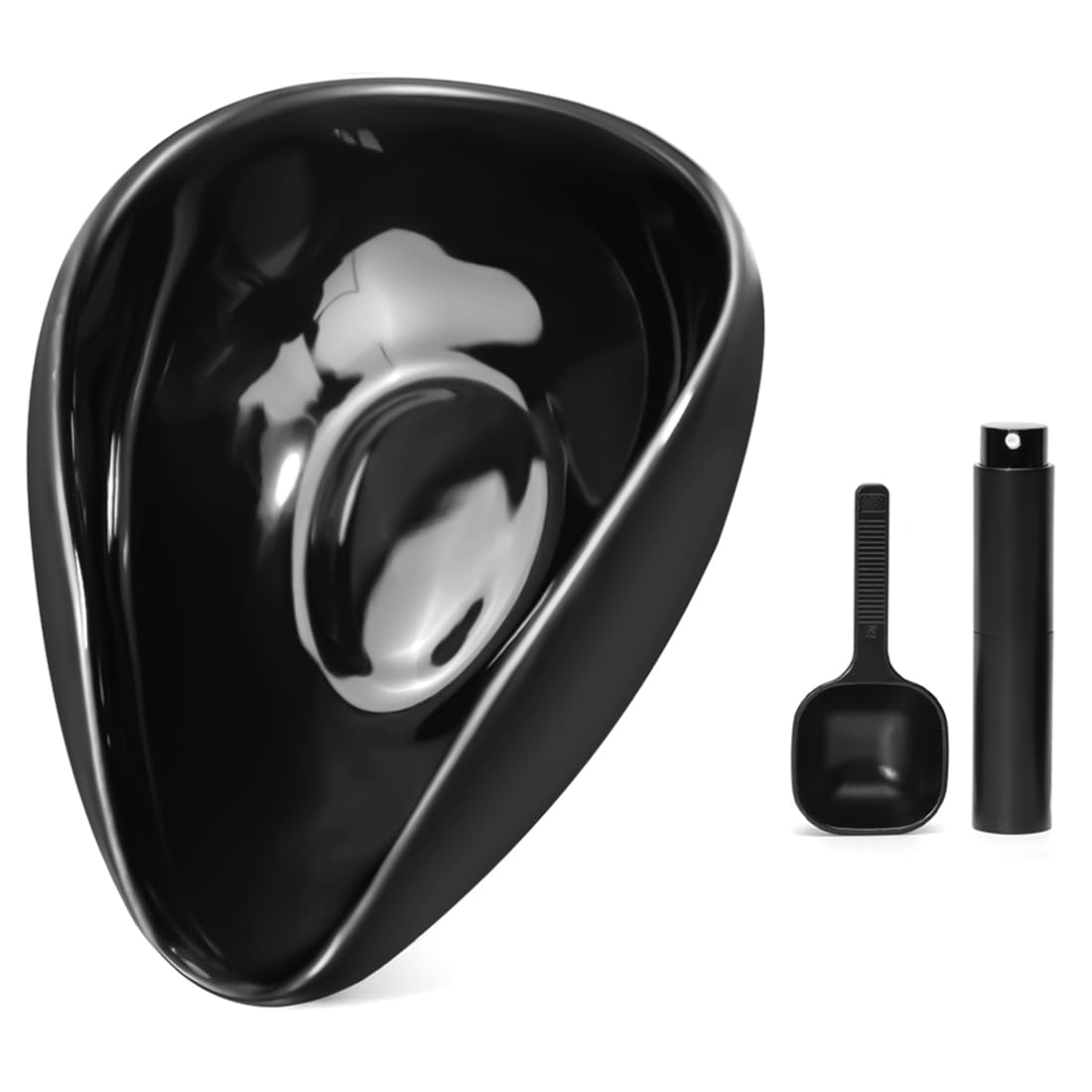 IJSDNVJNDX For Coffee Bean Dosing Cup and Spoon Set, Ceramic Dosing Vessel Measuring Tray Kit for Espresso for Coffee or Tea Accessories