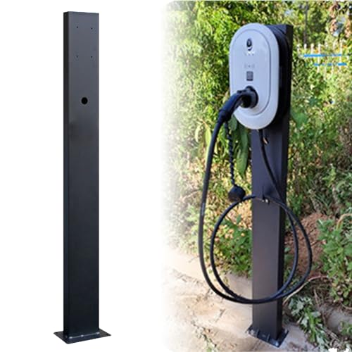 IYUESQ Borne de Recharge pour véhicules électriques, Support Mural pour Chargeur, borne de Recharge Durable pour véhicules à énergie Nouvelle (Noir) - Solution de Recharge Efficace pour v